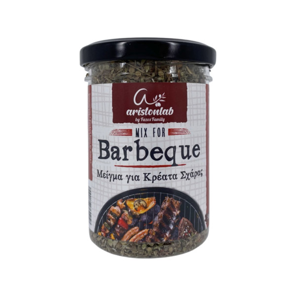 The Mix for Barbeque by AristonLab family promises to elevate the taste experience of your meats with only 4 ingredients: Oregano, thyme, cumin and salt. The smell and taste of the mixture will enchant you and give a special touch to your dish. Also, the fragrance of thyme and oregano, which are authentic Cretan herbs. Add Grilled Meat Mix to pure Cretan olive oil and baste your meats repeatedly during grilling. Alternatively, use the Mix in a marinade with wine or olive oil. It is important to leave your meats in the fridge for a few hours before placing them on the grill.
