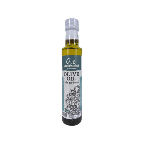 Pure Olive Oil with Salad Seasoning by AristonLab – 250ml