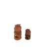 Wooden Decorative Owl in various dimensions – (4cm - 10cm) - Image 4