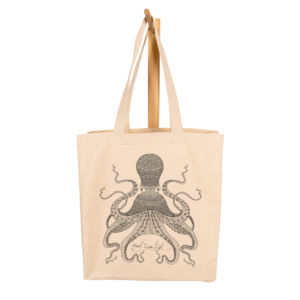 greek-sea-life-octopus-canvas-bag