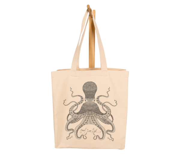 greek-sea-life-octopus-canvas-bag